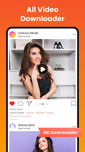 All video downloader and saver screenshot 1