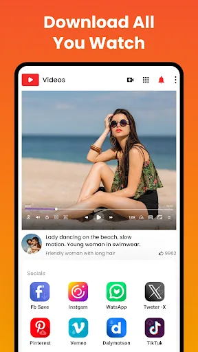 All video downloader and saver screenshot 2