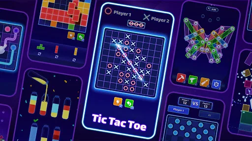 Tic Tac Toe: XO cross game screenshot 1