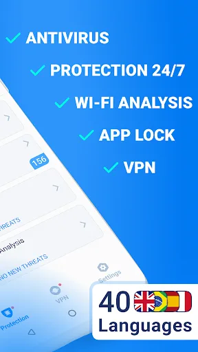 Antivirus Virus cleaner + VPN screenshot 2