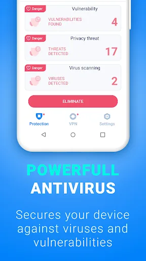 Antivirus Virus cleaner + VPN screenshot 3