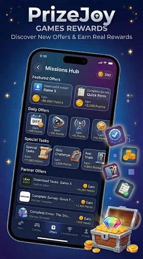 PrizeJoy: Fun Games & Rewards screenshot 2