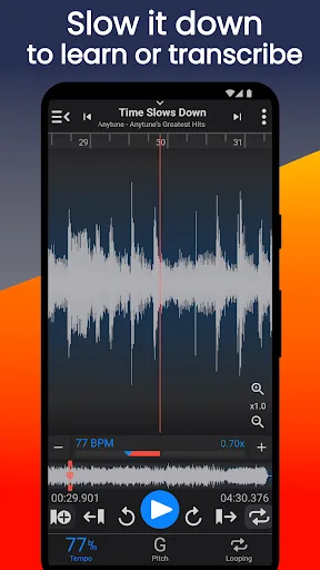 Anytune - Music Speed Changer screenshot 2