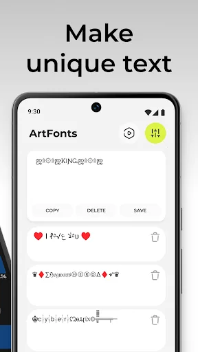ArtFonts: Stylish Text screenshot 5