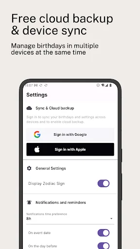 Birthday Reminder Widget screenshot 4