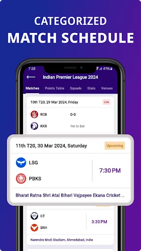 CricZone : Cricket Live Score screenshot 5