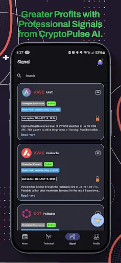 CryptoPulse AI - Crypto Signal screenshot 1