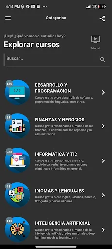 Cursin - Encuentra Cursos screenshot 2