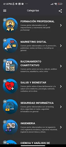 Cursin - Encuentra Cursos screenshot 3