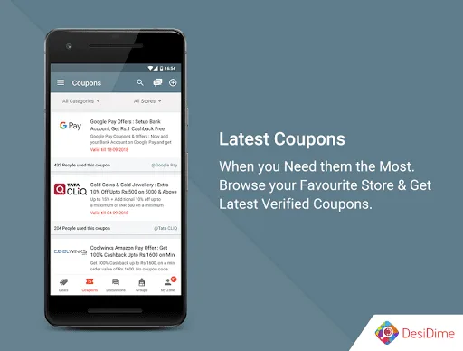 DesiDime: Coupons & Deals App screenshot 3