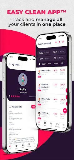 EasyCleanApp for HouseCleaners screenshot 1