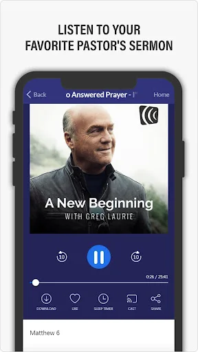 Edifi Christian Podcast Player screenshot 4