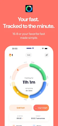 Fasted - Intermittent fasting screenshot 1