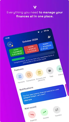 FinVibe - Budget Planner screenshot 2