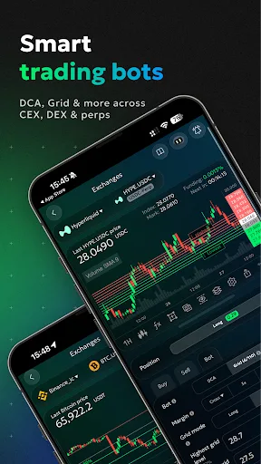 goodcryptoX trading terminal screenshot 1