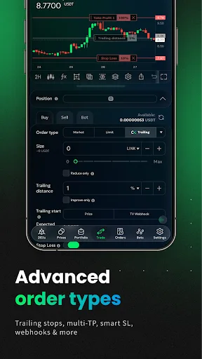 goodcryptoX trading terminal screenshot 3