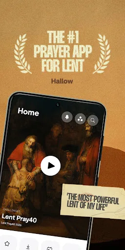 Hallow: Prayer & Meditation screenshot 1