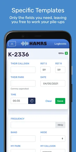 HAMRS Logger screenshot 3