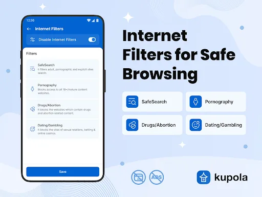 Kupola Parental Control screenshot 3