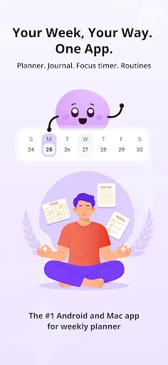 Weekly Planner - Mighty Week screenshot 1