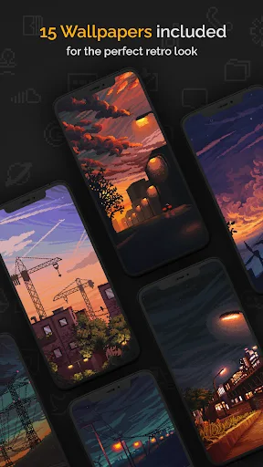 Retro Mode - Icon Pack (Light) screenshot 4