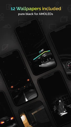 Retro Mode - Icon Pack (Neon) screenshot 4