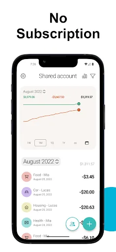Budget & Expense Tracker Monee screenshot 1