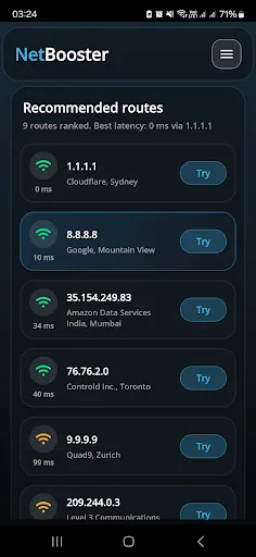 Net Booster - Optimize Ping screenshot 3