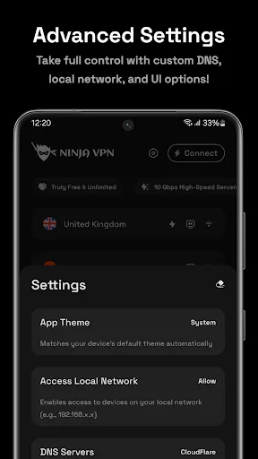 Ninja VPN - Fast & Secure VPN screenshot 3