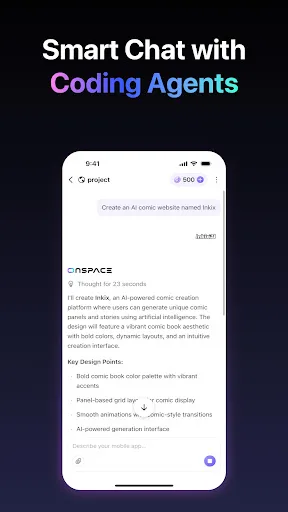 OnSpace AI:Mobile App Builder screenshot 4