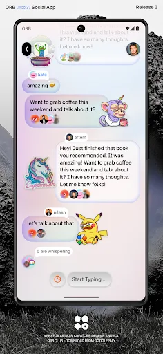 Orb: Social Network on Lens screenshot 4