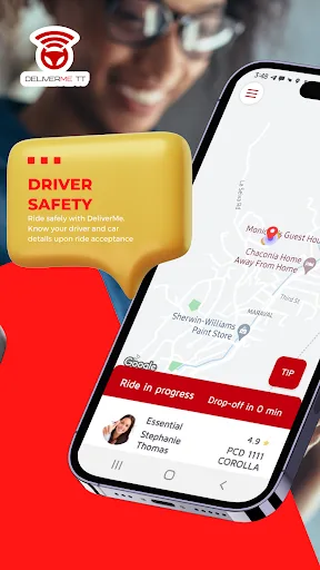 DeliverMe TT Taxi - Rideshare screenshot 5