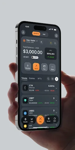 QR – Crypto wallet screenshot 2