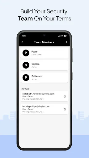 Security Guard App screenshot 2