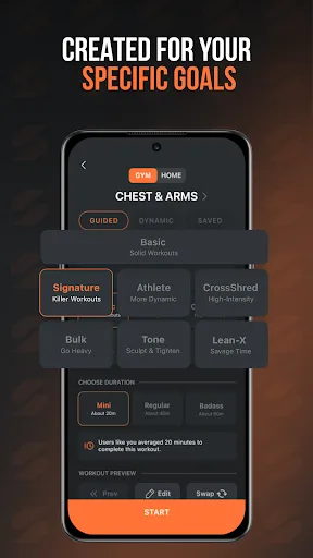 SHRED: Gym & Home Workout screenshot 3