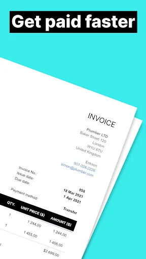 Freebie Invoice Estimate Maker screenshot 3