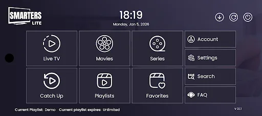 Smarters Lite IPTV screenshot 2
