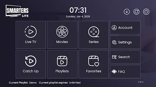 Smarters Lite IPTV screenshot 5