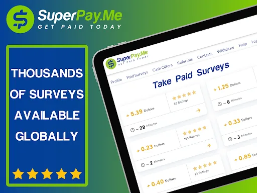 SuperPayMe: Paid Cash Surveys screenshot 4