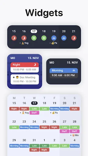Supershift Shift Work Calendar screenshot 4