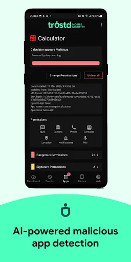 Trustd Mobile Security screenshot 2