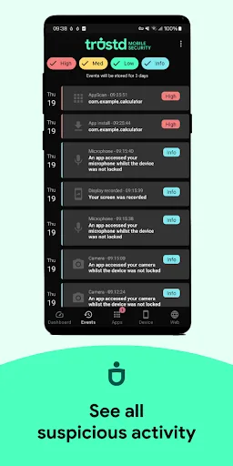 Trustd Mobile Security screenshot 5