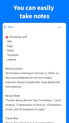 Simple Notes - Take notes screenshot 2