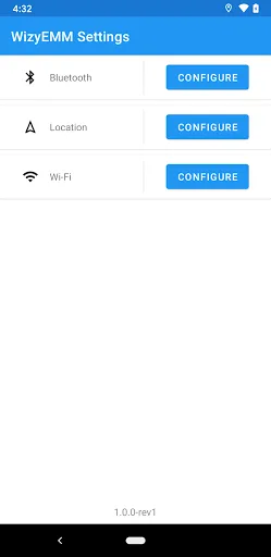Settings screenshot 1