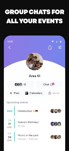 Howbout: shared calendar screenshot 5