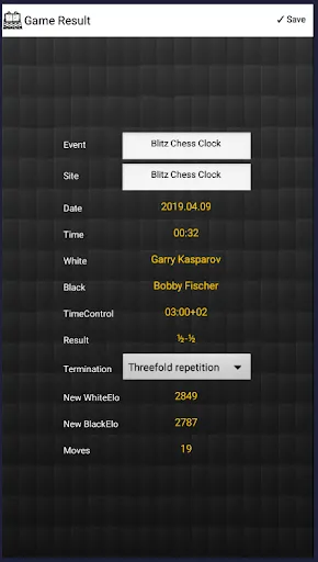 Blitz Chess Clock screenshot 4