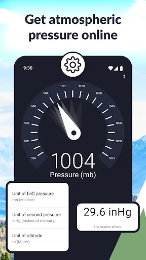 Barometer and Altimeter App screenshot 2