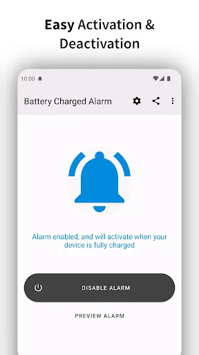 Full Battery Charge Alarm screenshot 2