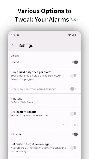 Full Battery Charge Alarm screenshot 5