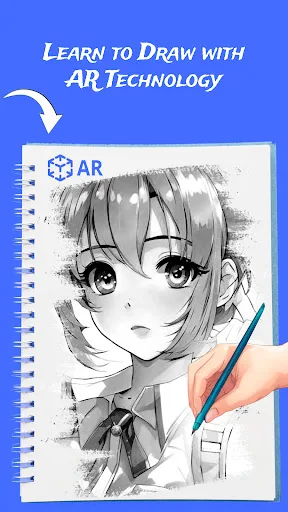 AR Drawing Anime: How to Draw screenshot 2
